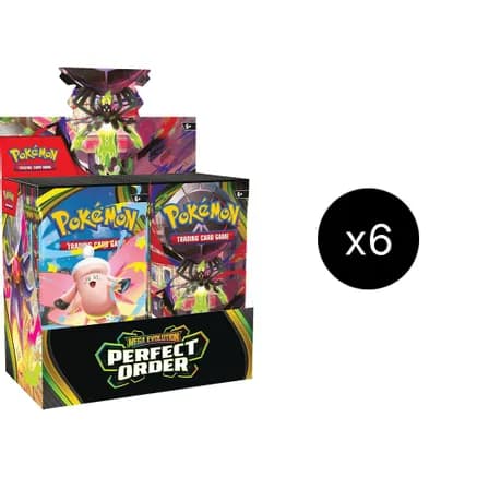 Perfect Order Booster Box Case — sealed Pokémon TCG product