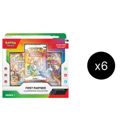 First Partner Illustration Collection Case (Series 1) — sealed Pokémon TCG product