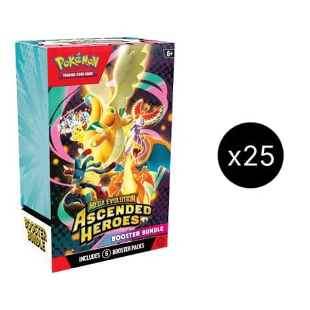 Ascended Heroes Booster Bundle Case — sealed Pokémon TCG product