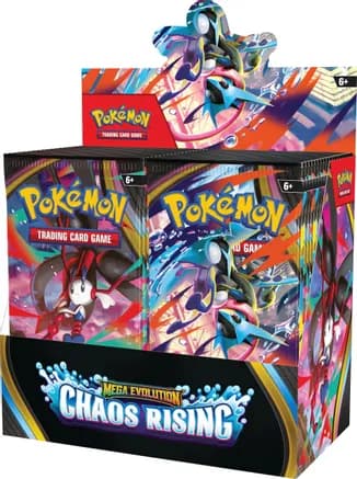 Chaos Rising Booster Box — sealed Pokémon TCG product