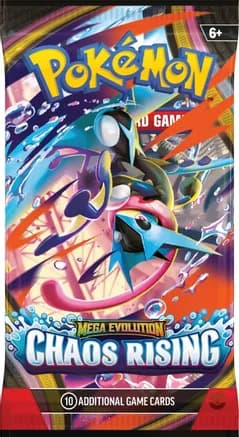 Chaos Rising Booster Pack — sealed Pokémon TCG product
