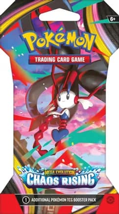 Chaos Rising Sleeved Booster Pack — sealed Pokémon TCG product