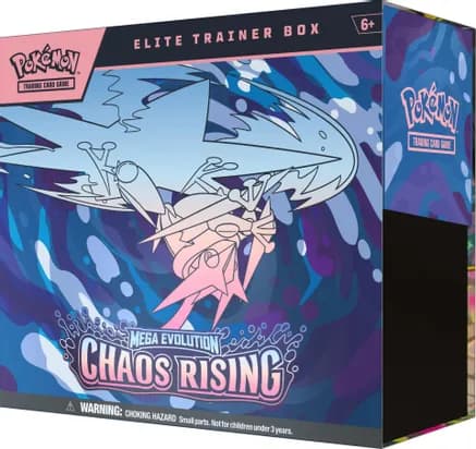 Chaos Rising Elite Trainer Box — sealed Pokémon TCG product
