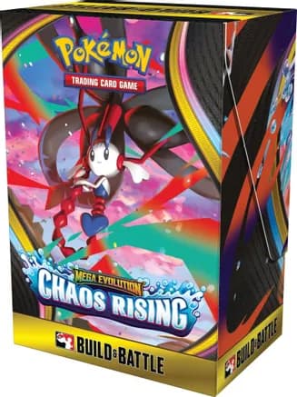Chaos Rising Build & Battle Box — sealed Pokémon TCG product