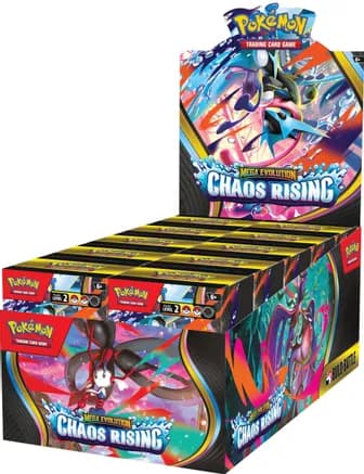 Chaos Rising Build & Battle Display — sealed Pokémon TCG product
