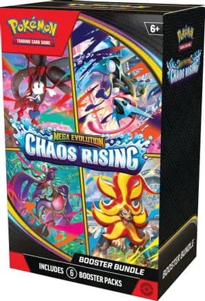 Chaos Rising Booster Bundle — sealed Pokémon TCG product