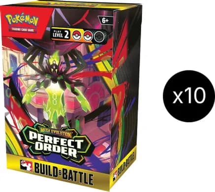 Perfect Order Build & Battle Box Display — sealed Pokémon TCG product
