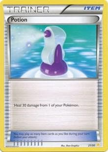 Potion (21 - Pikachu Libre Deck) — XY Trainer Kit: Pikachu Libre & Suicune 21 Pokémon card