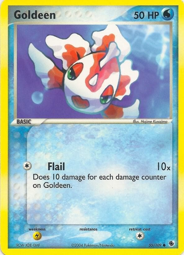 Goldeen — EX Battle Stadium 55 Pokémon card