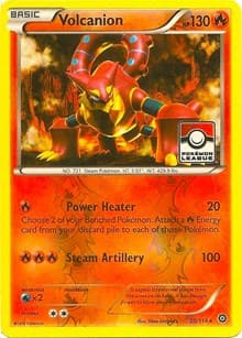 Volcanion - 25/114 (Pokemon League) — League & Championship Cards 25