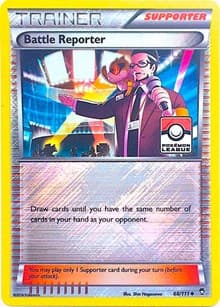 Battle Reporter - 88/111 (Pokemon League) — League & Championship Cards 88