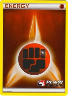 Fighting Energy (2011 Play! Pokemon) — League & Championship Cards 2011