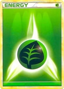 Grass Energy (2010 Unnumbered HGSS Style Non-Holo) — League & Championship Cards 2010