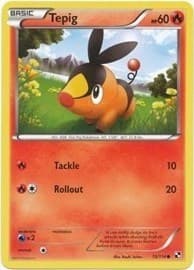 Tepig 15/114 (Cosmos Holo) — League & Championship Cards 15
