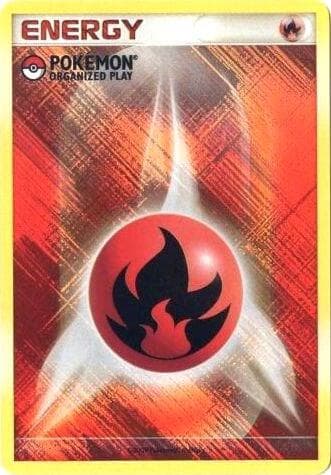 Fire Energy (2009 Unnumbered POP Promo) — League & Championship Cards 2009 Pokémon card