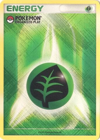 Grass Energy (2009 Unnumbered POP Promo) — League & Championship Cards 2009 Pokémon card