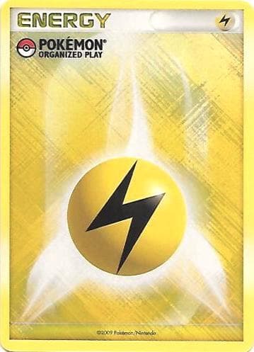 Lightning Energy (2009 Unnumbered POP Promo) — League & Championship Cards 2009 Pokémon card