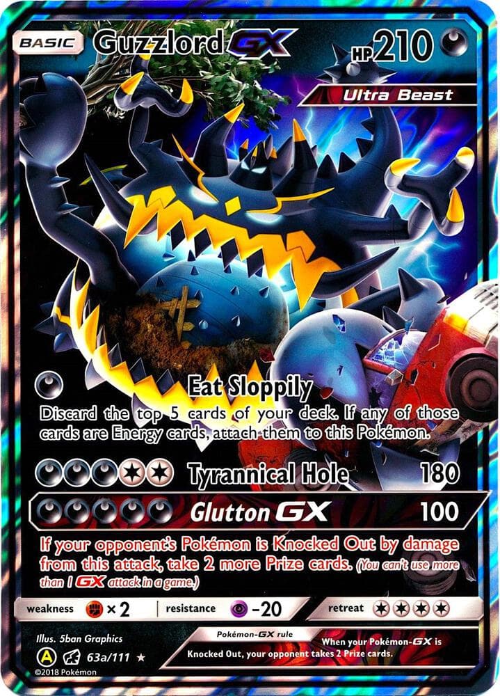 Guzzlord GX — Alternate Art Promos 63a Pokémon card
