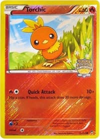 Torchic - 12/111 (City Championships) — League & Championship Cards 12