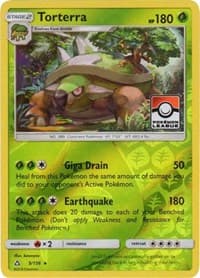 Torterra - 9/156 (Pokemon League) — League & Championship Cards 9