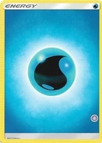 Water Energy (2) — SM Trainer Kit: Alolan Sandslash & Alolan Ninetales 2