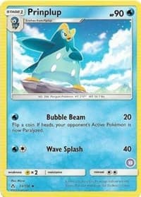 Prinplup (13) — SM Trainer Kit: Alolan Sandslash & Alolan Ninetales 33