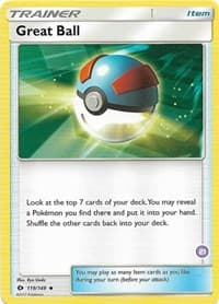 Great Ball (#21, Alolan Sandslash Half-Deck) — SM Trainer Kit: Alolan Sandslash & Alolan Ninetales 21
