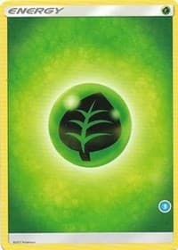 Grass Energy (3) — SM Trainer Kit: Alolan Sandslash & Alolan Ninetales 3