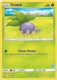 Oddish (11) — SM Trainer Kit: Alolan Sandslash & Alolan Ninetales 4