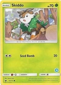 Skiddo (13) — SM Trainer Kit: Alolan Sandslash & Alolan Ninetales 10