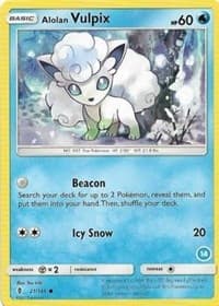 Alolan Vulpix (14) — SM Trainer Kit: Alolan Sandslash & Alolan Ninetales 21
