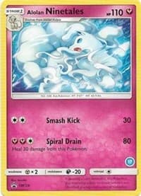 Alolan Ninetales (17) — SM Trainer Kit: Alolan Sandslash & Alolan Ninetales SM128