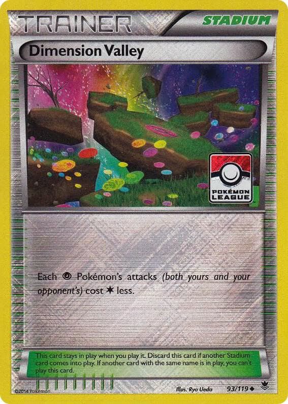 Dimension Valley - 93/119 (Pokemon League) — League & Championship Cards 93 Pokémon card