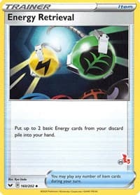 Energy Retrieval - 160/202 (#25 Cinderace Stamped) — Battle Academy 2022 160