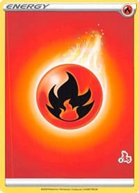 Fire Energy (#2 Cinderace Stamped) — Battle Academy 2022 2