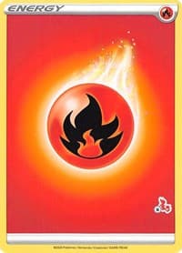 Fire Energy (#6 Cinderace Stamped) — Battle Academy 2022 6