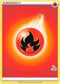 Fire Energy (#9 Cinderace Stamped) — Battle Academy 2022 9