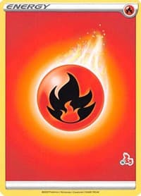 Fire Energy (#11 Cinderace Stamped) — Battle Academy 2022 11