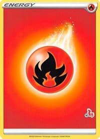 Fire Energy (#12 Cinderace Stamped) — Battle Academy 2022 12