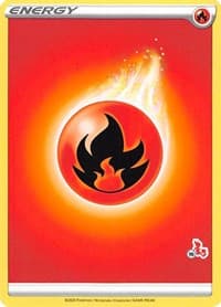 Fire Energy (#16 Cinderace Stamped) — Battle Academy 2022 16