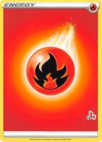 Fire Energy (#24 Cinderace Stamped) — Battle Academy 2022 24