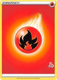 Fire Energy (#32 Cinderace Stamped) — Battle Academy 2022 32
