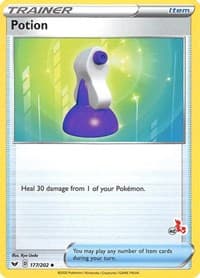 Potion - 177/202 (#42 Cinderace Stamped) — Battle Academy 2022 177