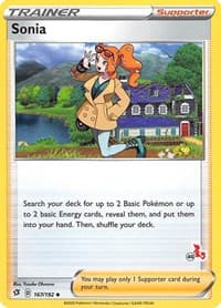 Sonia - 167/192 (#45 Cinderace Stamped) — Battle Academy 2022 167