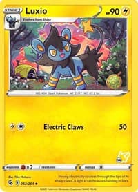 Luxio - 092/264 (#14 Pikachu Stamped) — Battle Academy 2022 92