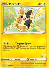 Morpeko - 109/264 (#23 Pikachu Stamped) — Battle Academy 2022 109
