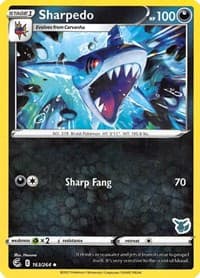 Sharpedo - 163/264 (Eevee Stamped) — Battle Academy 2022 163