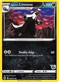 Galarian Linoone - 036/073 (Eevee Stamped) — Battle Academy 2022 36