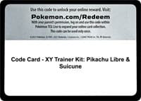 Code Card - XY Trainer Kit: Pikachu Libre & Suicune — XY Trainer Kit: Pikachu Libre & Suicune p283258