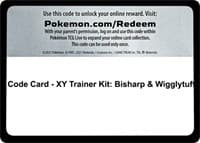Code Card - XY Trainer Kit: Bisharp & Wigglytuff — XY Trainer Kit: Bisharp & Wigglytuff p283260